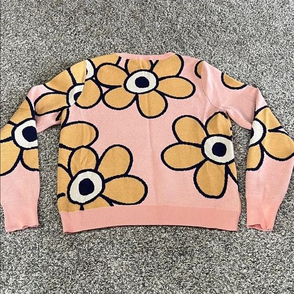 THML thick soft floral sweater - Picture 4 of 5